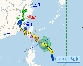 杭州迎风纳祥，共赏台风之美实时轨迹