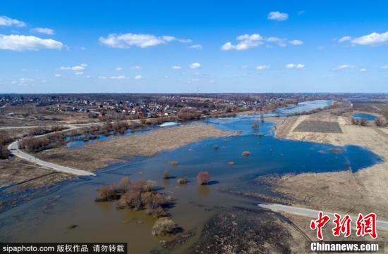 俄罗斯流域美景重现，洪水过后新希望涌现