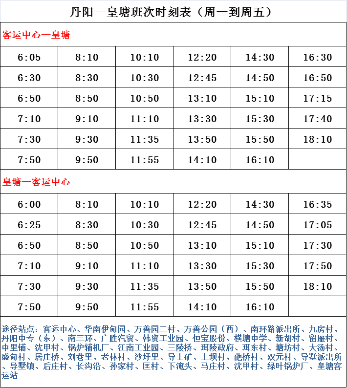 金山铁路22号线时刻表更新