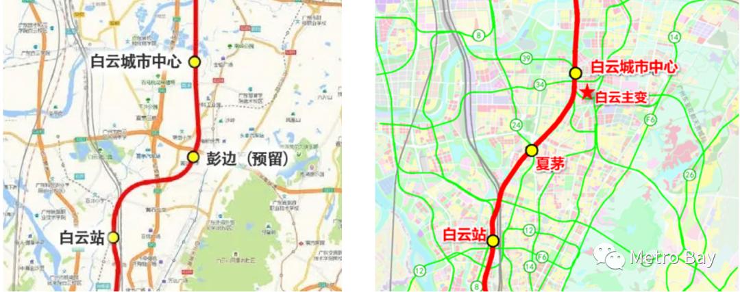 广州地铁18号线最新版线路图发布